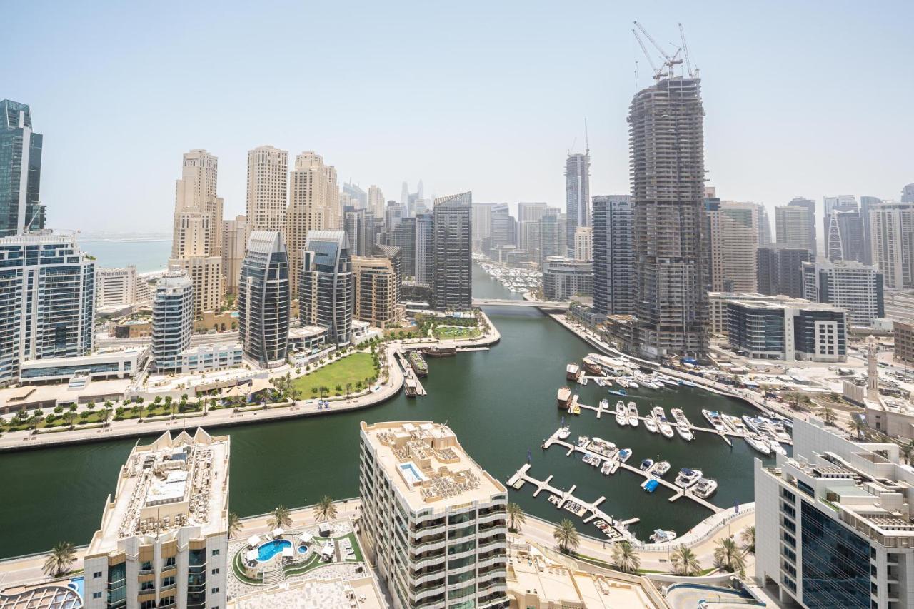 Fam Living - Marina Marvel - Studio Apartment With Breathtaking Views In Studio One Tower Dubai Exterior foto